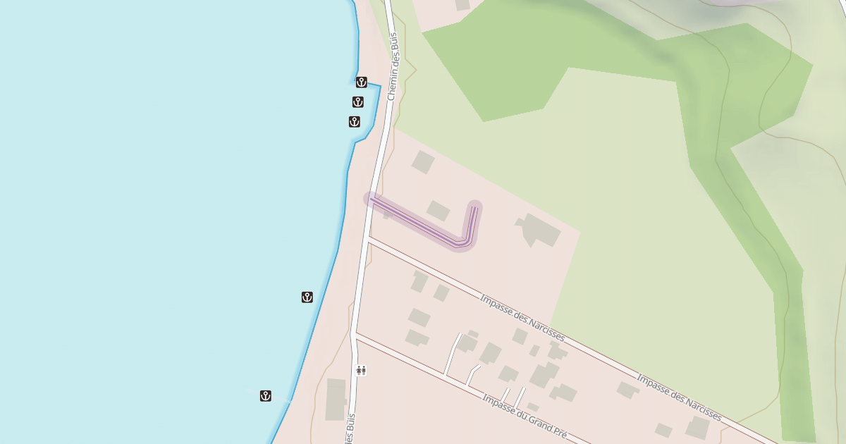 Map preview of Impasse des Frênes