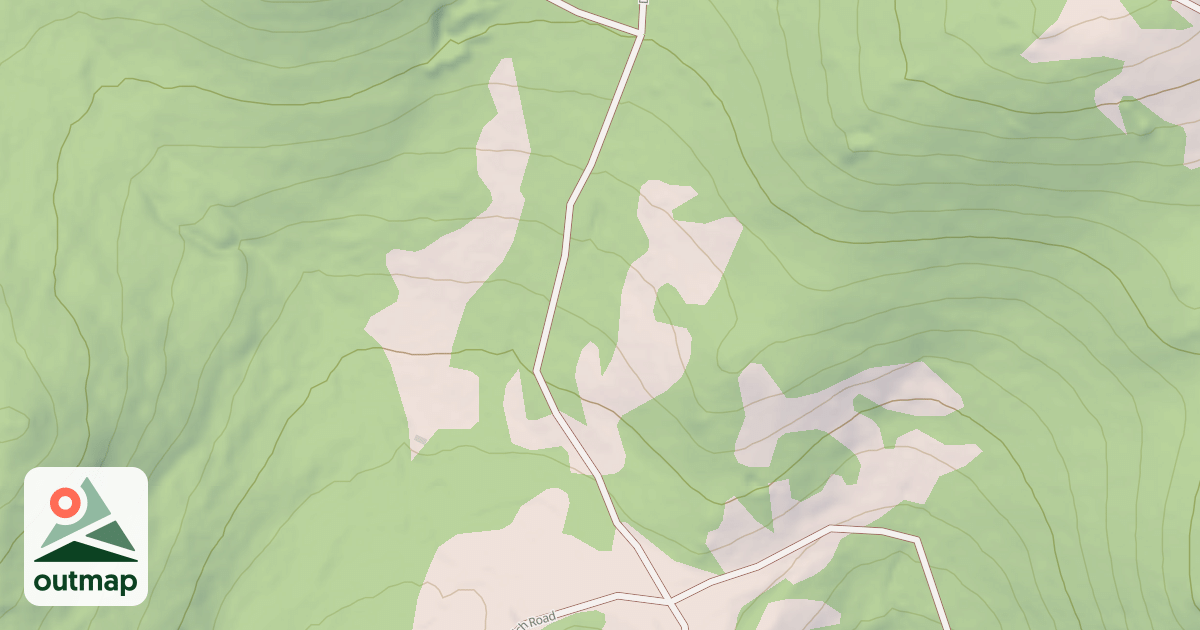 Map of UPPER WIDE AWAKE