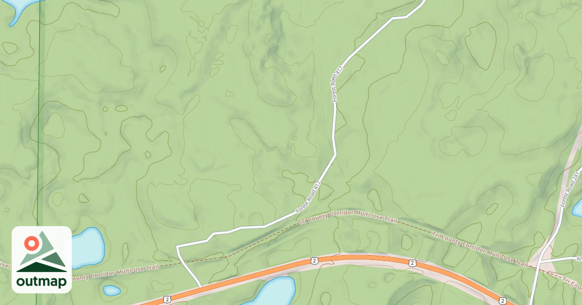 Map of FR 417