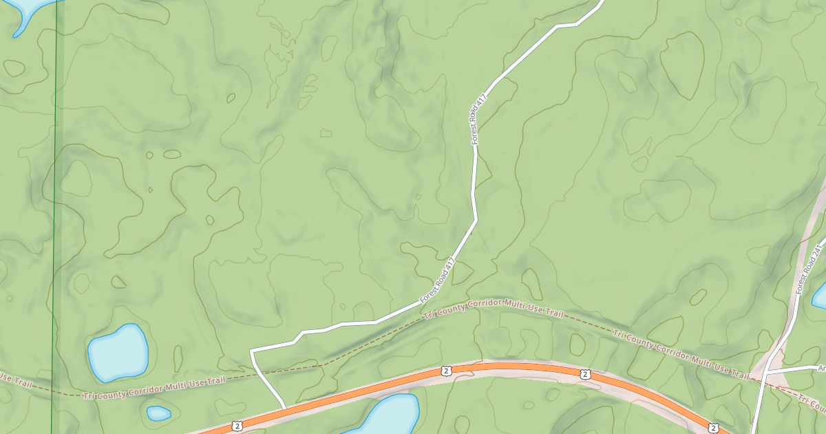 Map preview of FR 417
