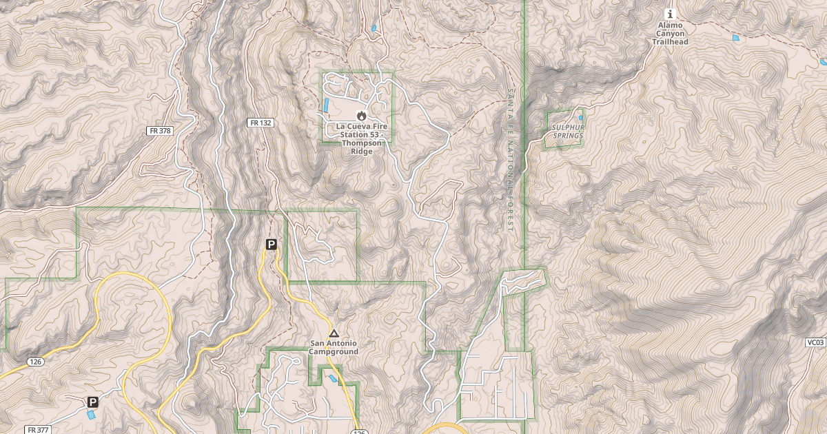 Map preview of THOMPSON RIDGE