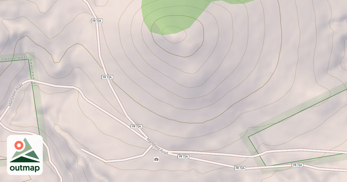 Map of MANSFIELD