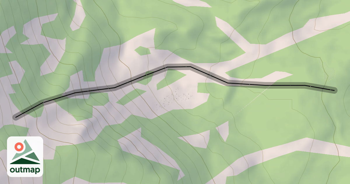 Map of Fright Gully