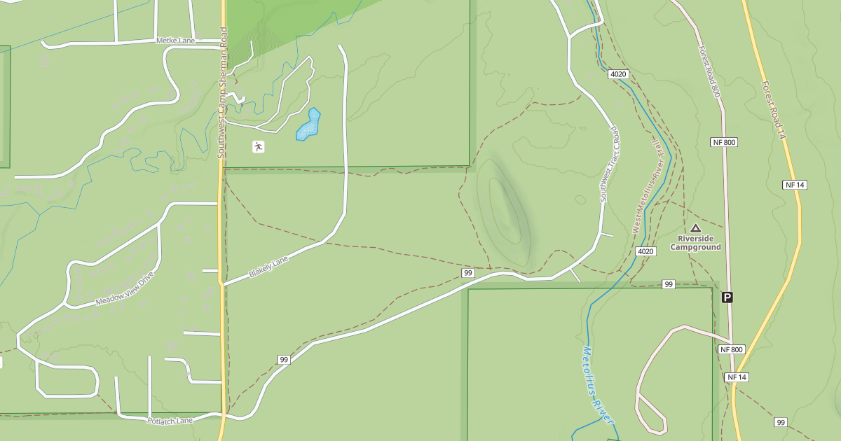 Map preview of TRACT C