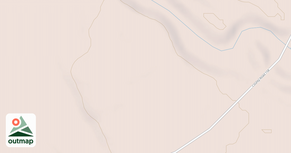 Map of DINNER CREEK SPUR I