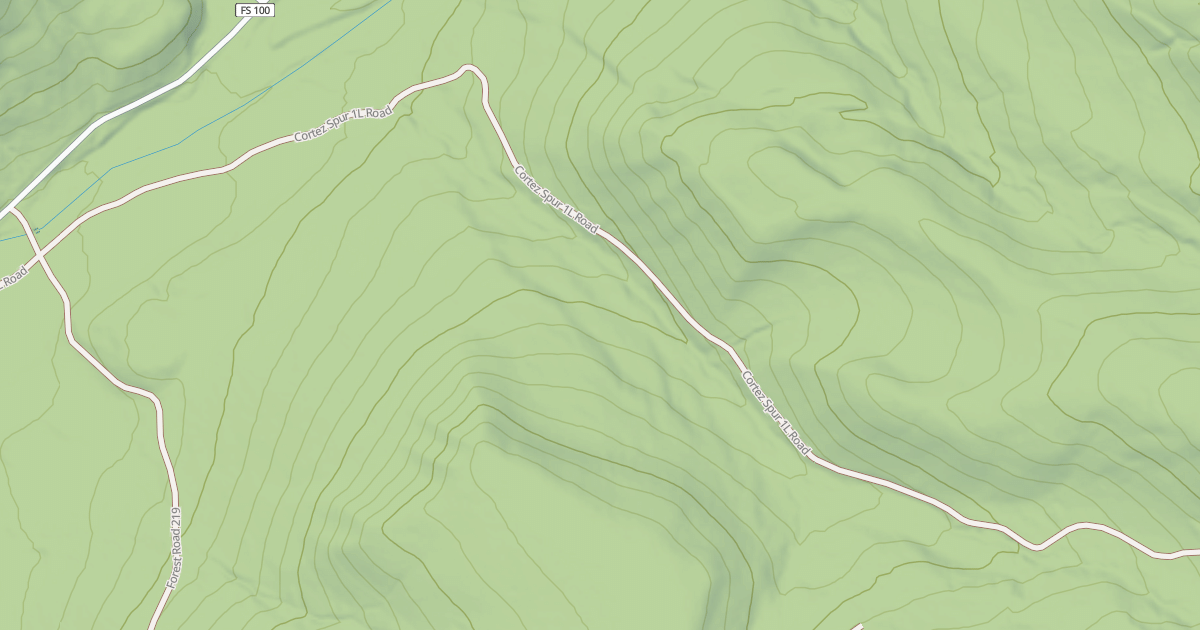 Map preview of CORTEZ SPUR 1L