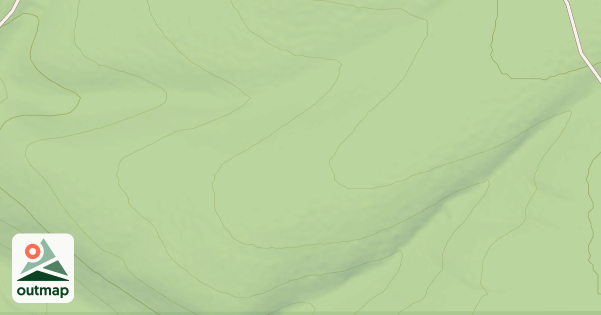 Map of LARSEN SPUR 1E