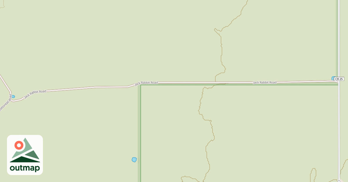Map of JACK RABBIT in Baca
