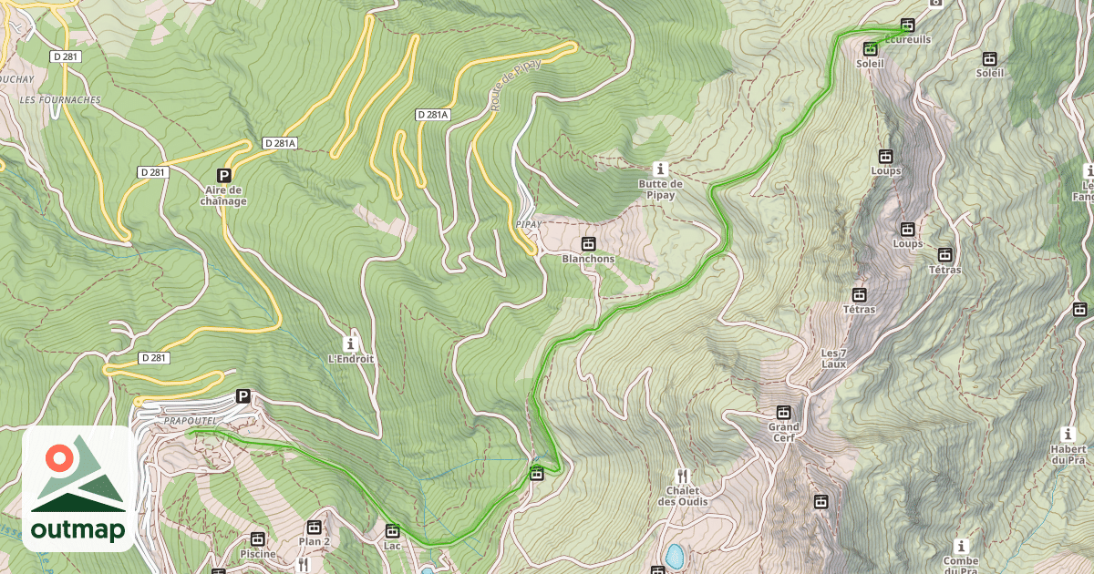 Map of Chanterelle