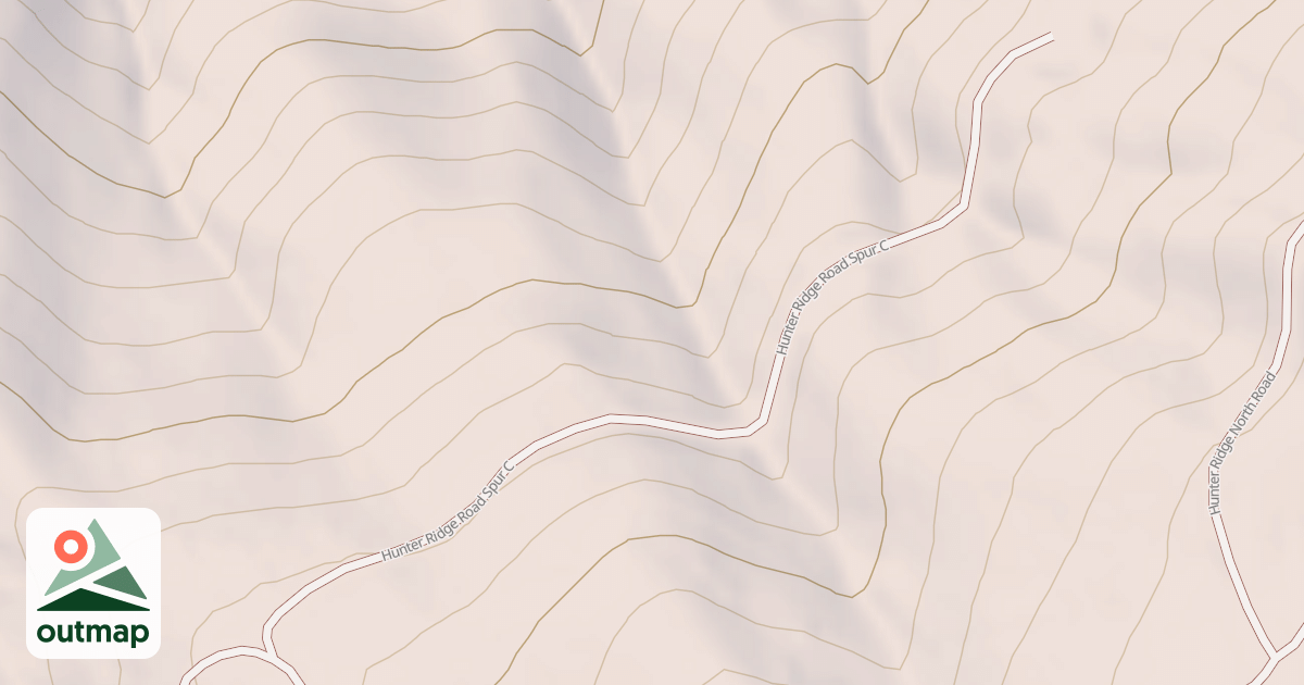 Map of HUNTER RIDGE SPUR C