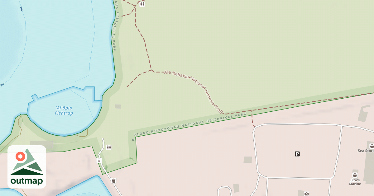 Map of Maintenance Road