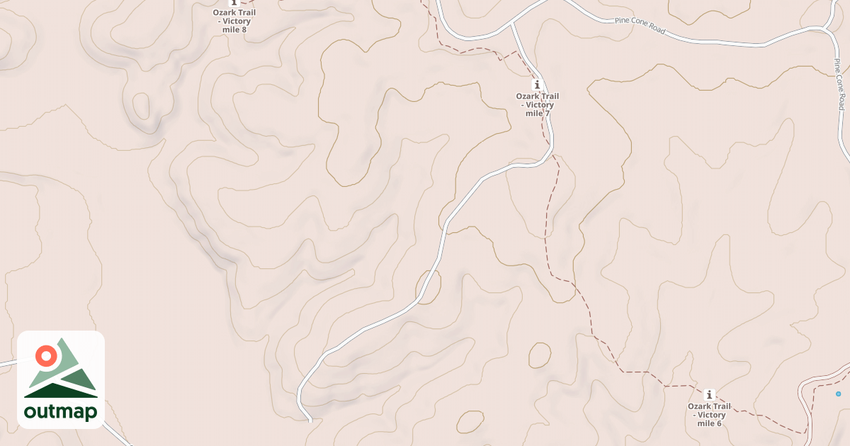 Map of NORTH FORK