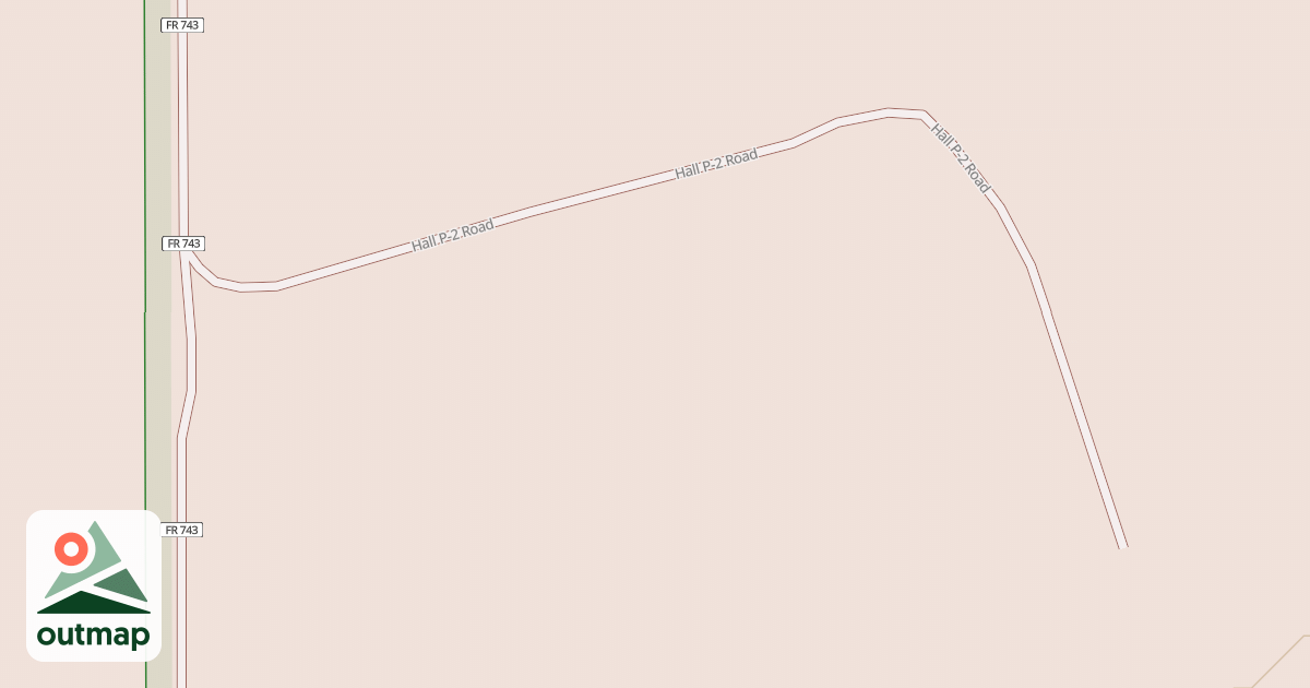 Map of HALL P-2