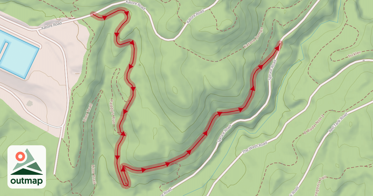 Map of Paddy's Run