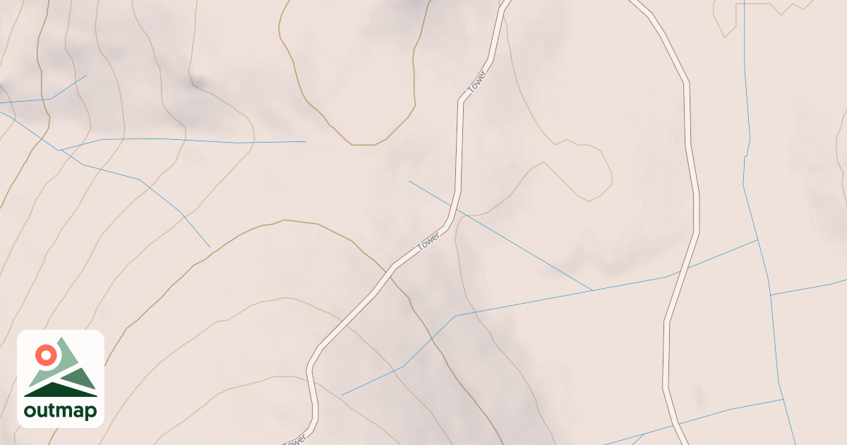Map of Bald Mountain