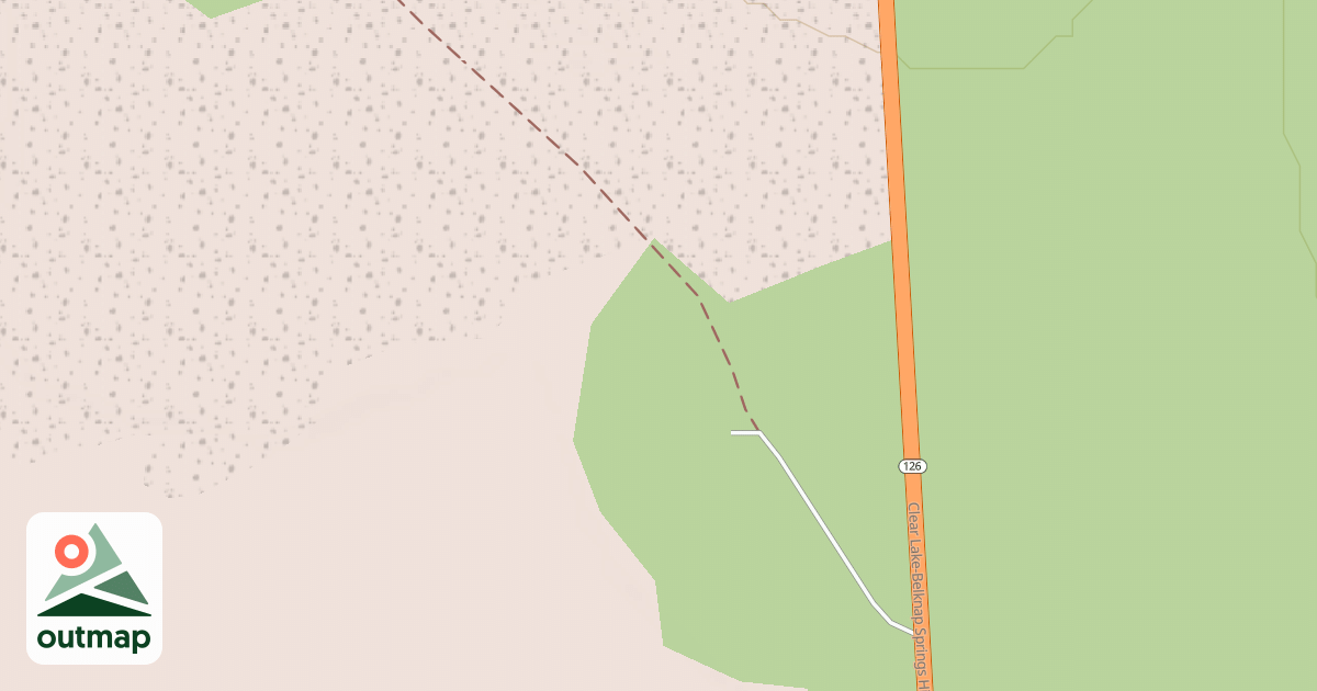 Map of FISH LAKE CAMP