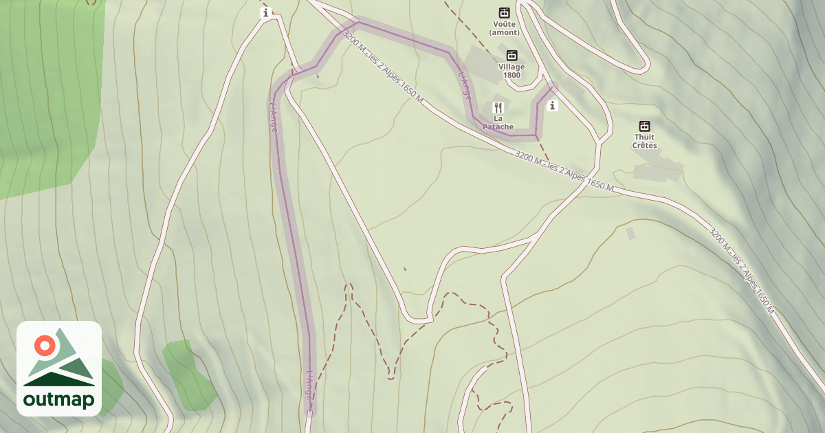 Map of L'Ange