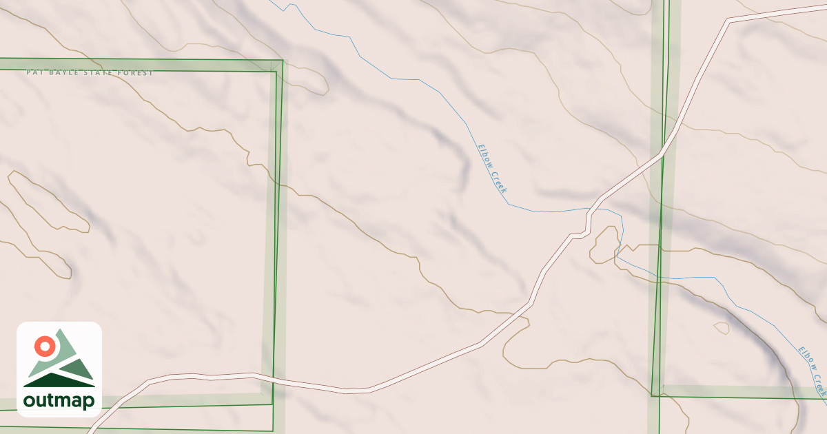 Map of Gunflint Trails Snowmobile