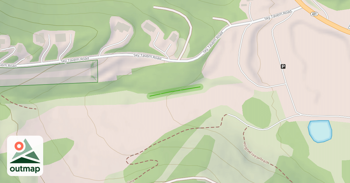 Map of Pony Express