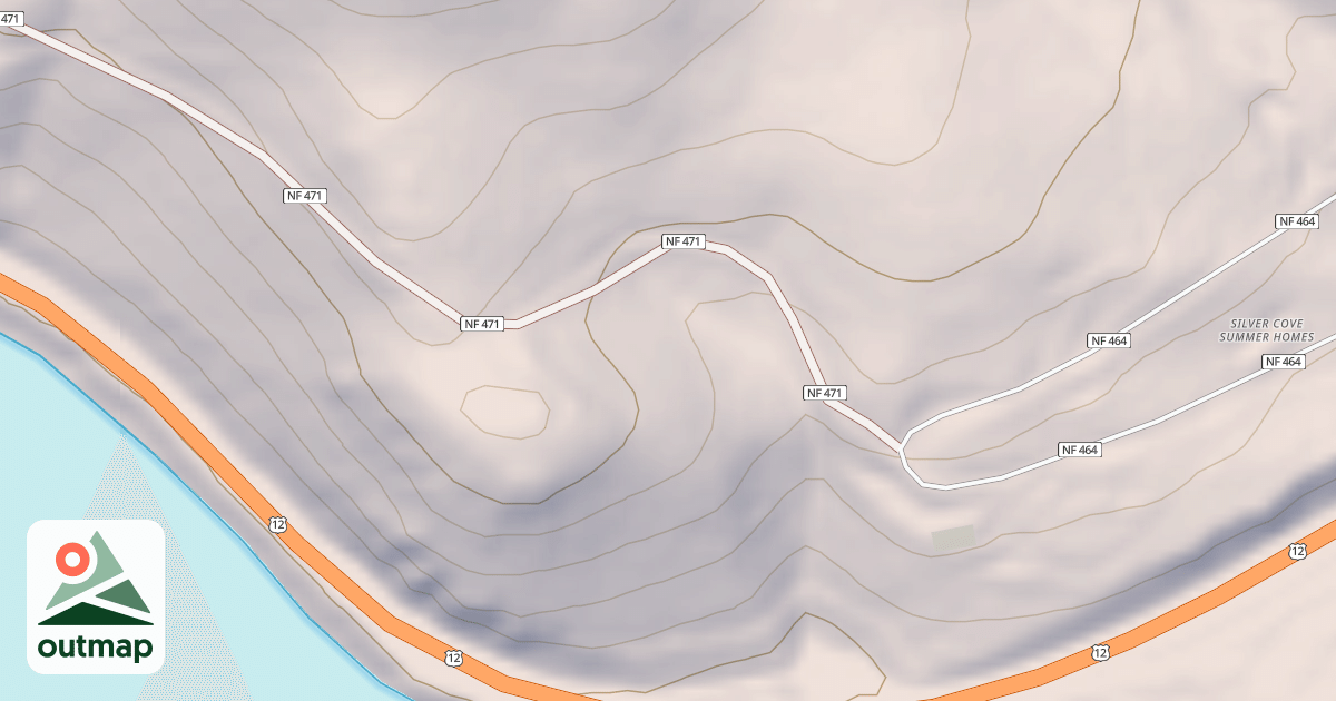 Map of SILVER STUB