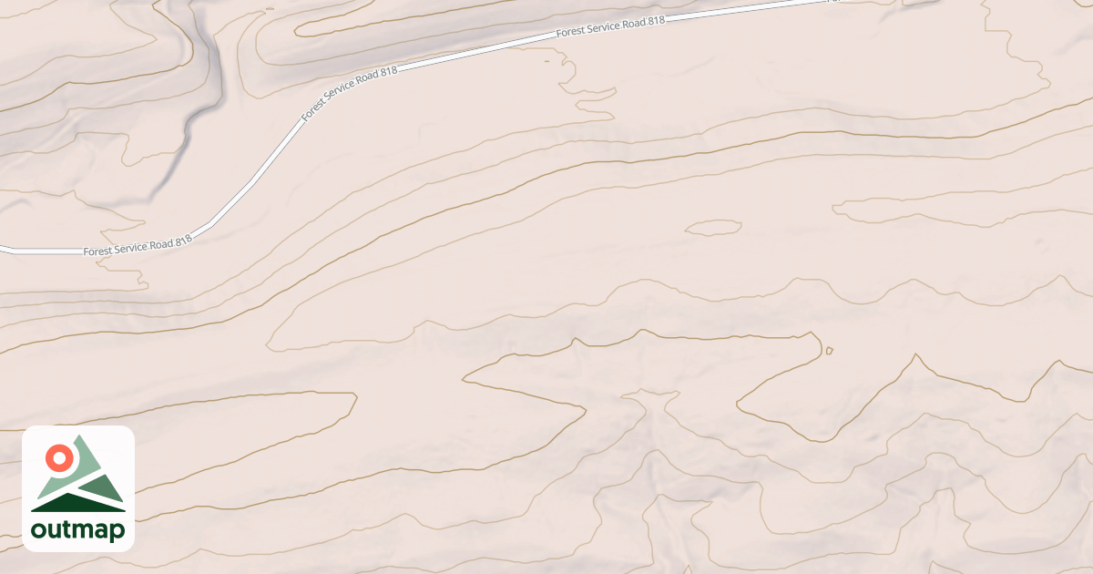 Map of USFS National Forest System Roads {44EB3833-B3D7-44C0-8283-36DD5AC8D8E1}