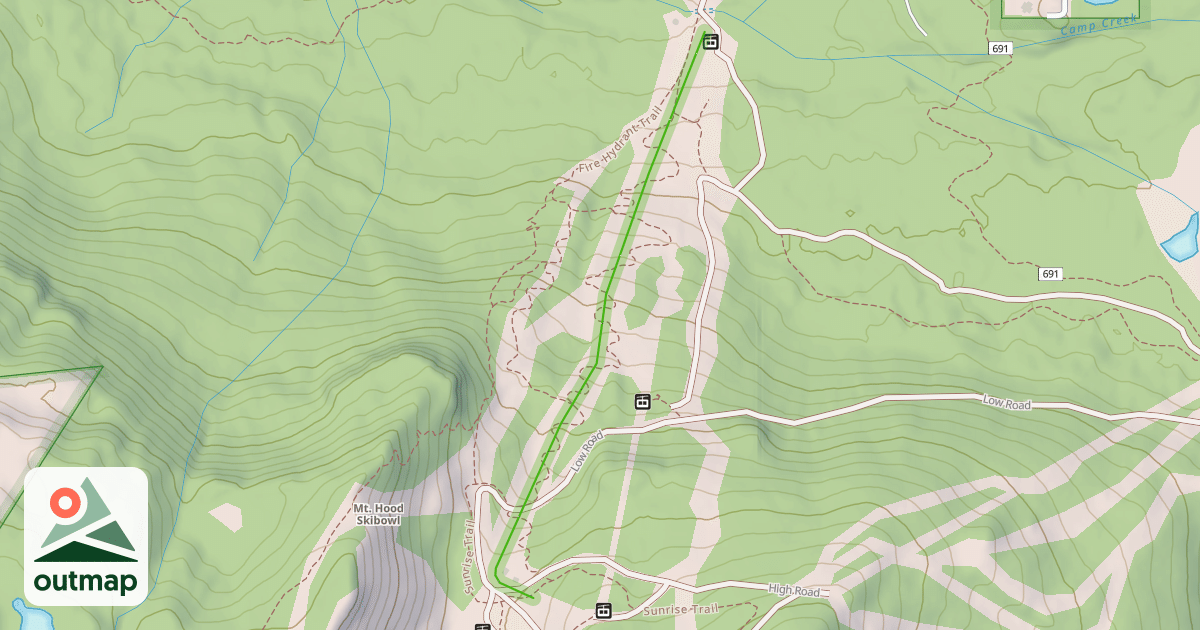 Map of Lower Bowl