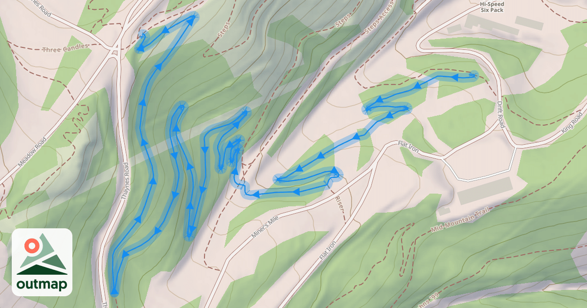 Map of Tommys Two Step
