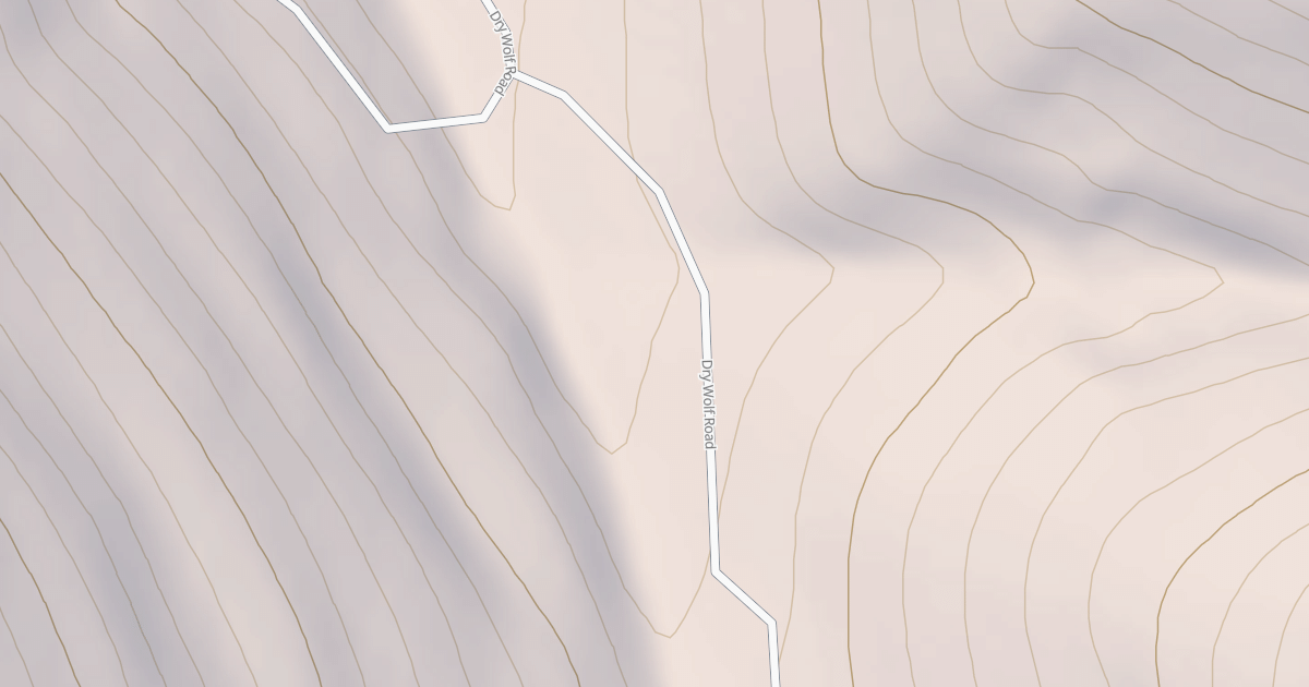 Map preview of LYON GULCH