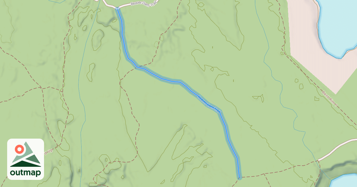 Map of Beaver Dam Trail