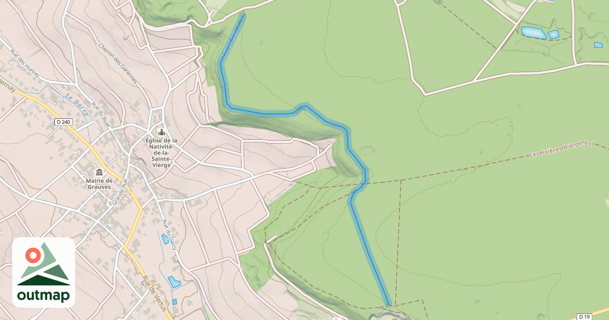 Map of Rouge Bois