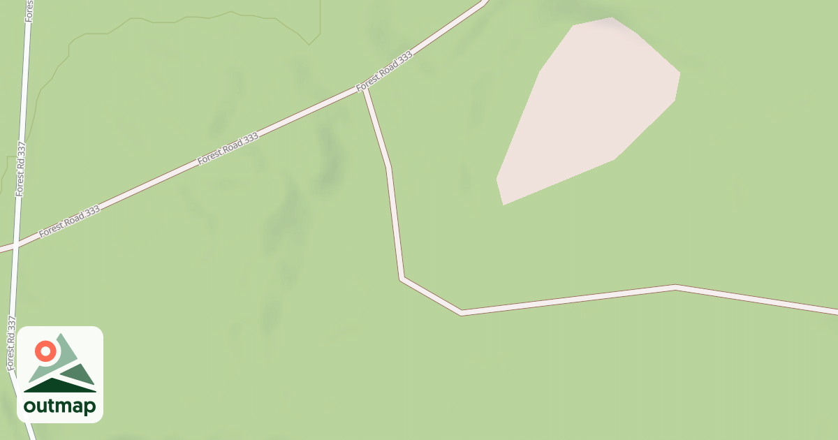Map of FR 333A
