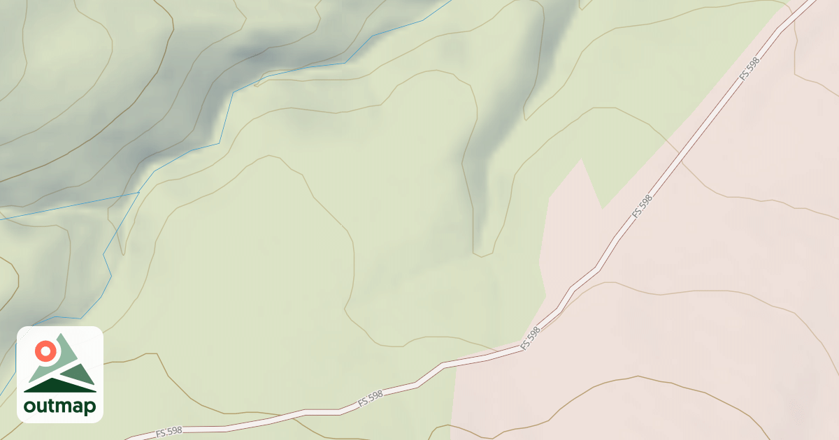 Map of SPRING CYN SPUR 2