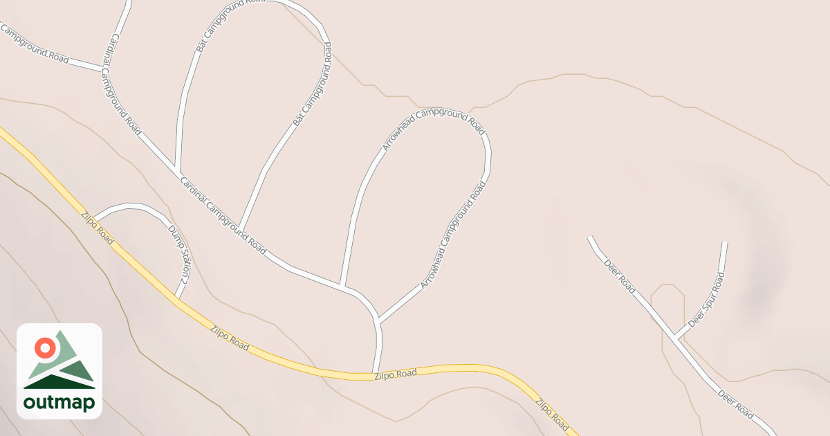 Map of ZILPO REC. AREA LOOP A
