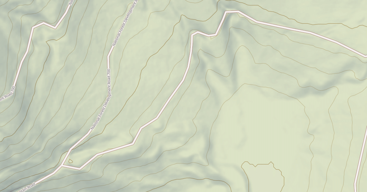 Map preview of TONASKET MTN/ AENEAS CREEK