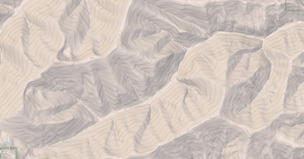 Map preview of Fly Creek