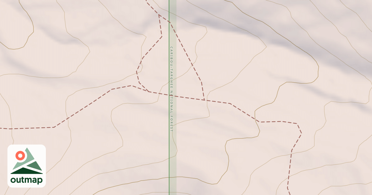 Map of UPPER ROCK CREEK