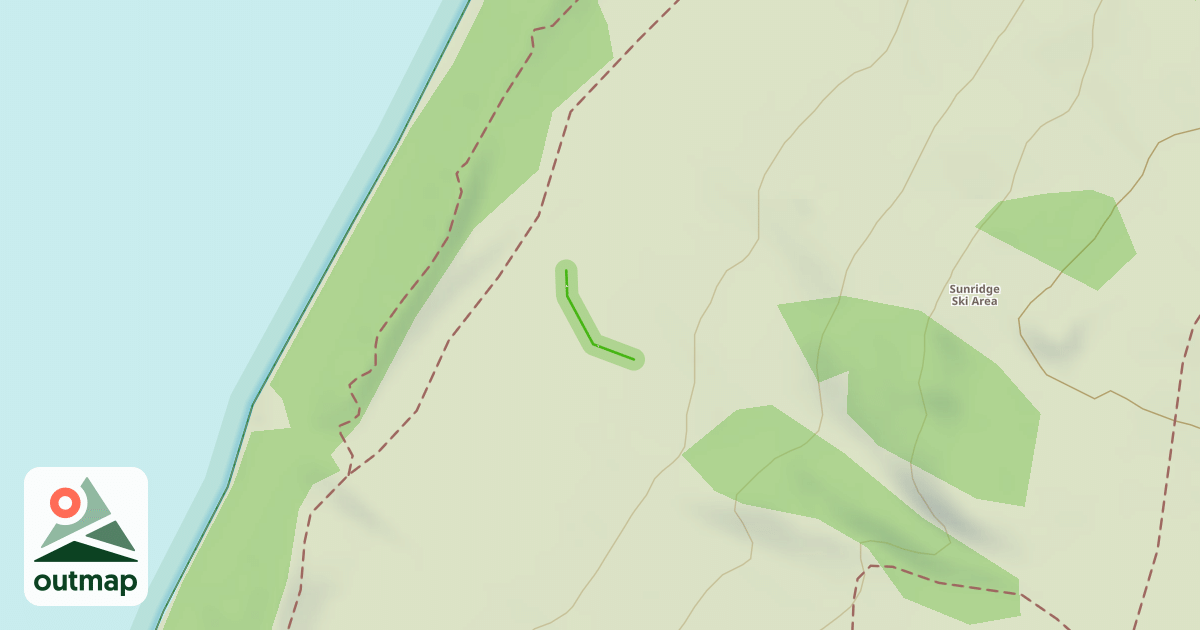 Map of Andy's Gully