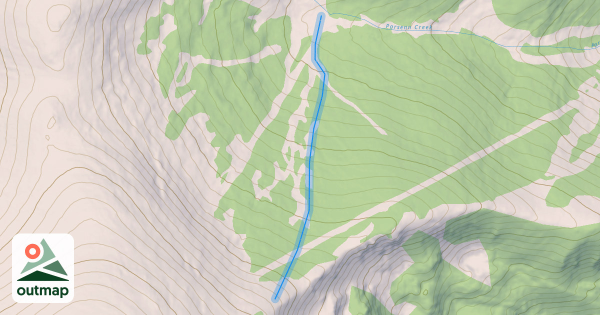 Map of Paintbrush