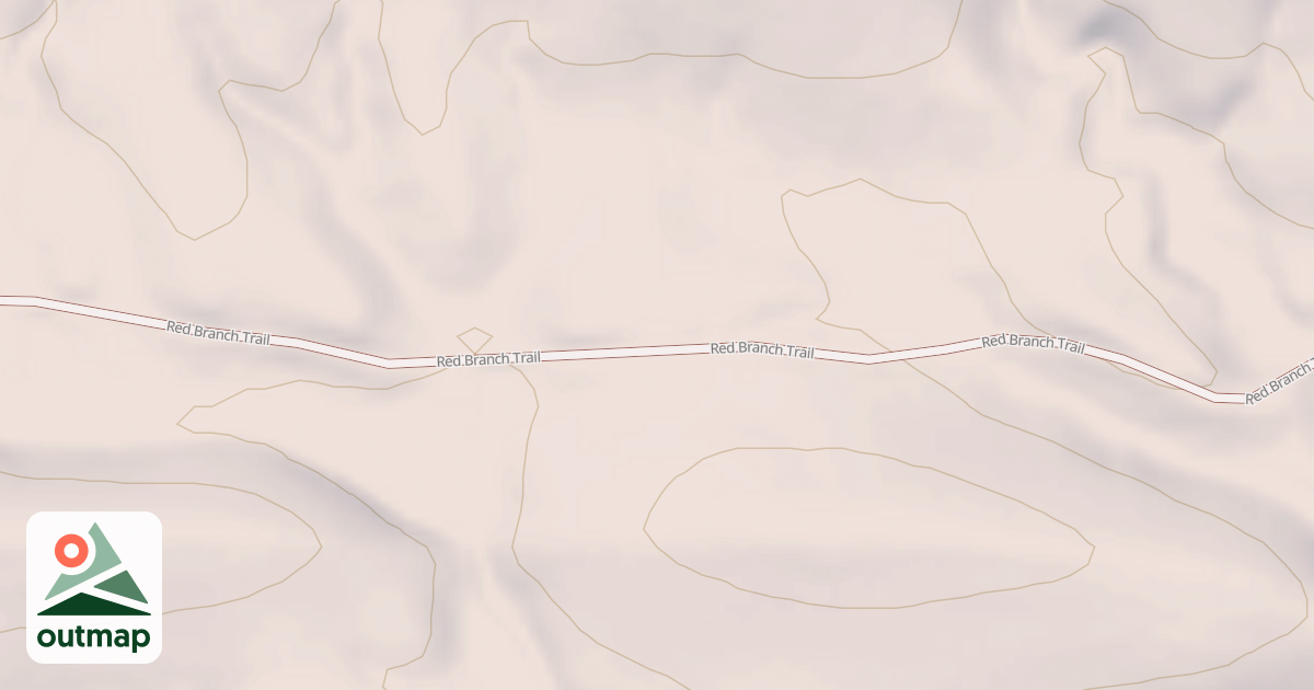 Map of RED BRANCH