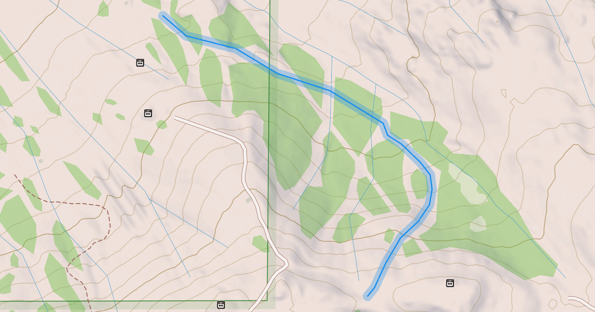 Map preview of Mariposa