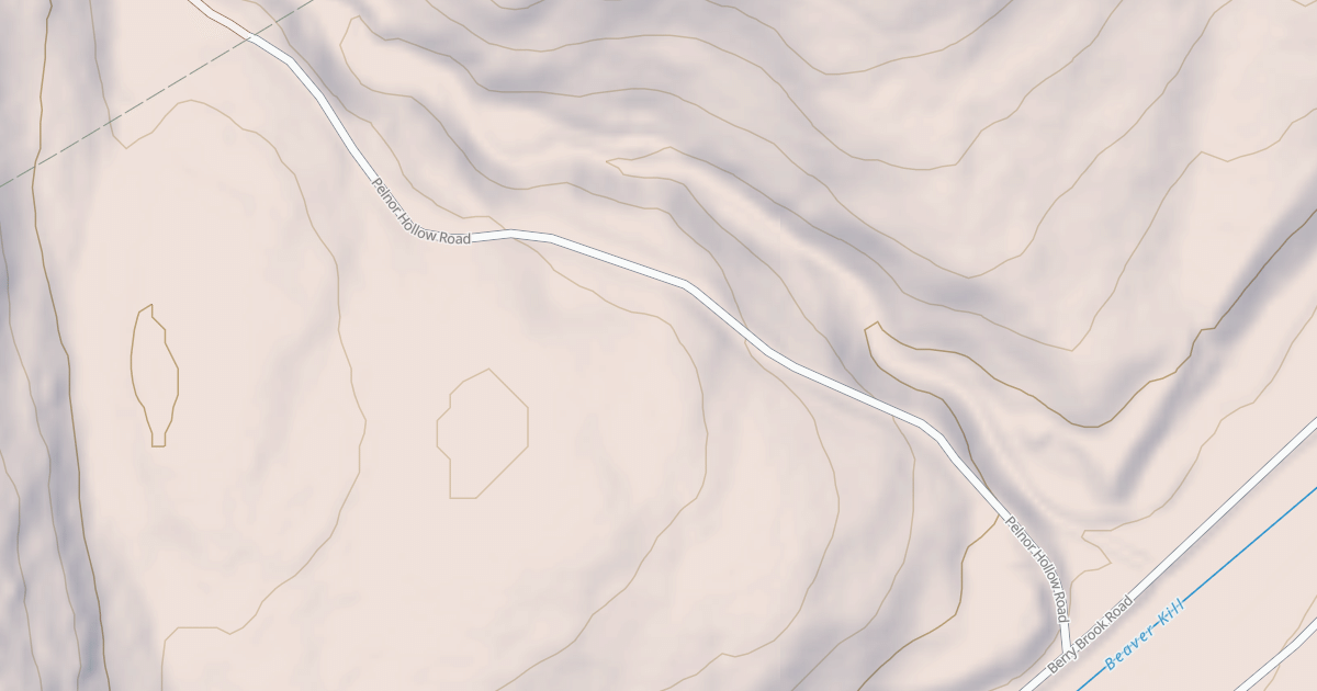 Map preview of Pelnor Hollow Trail
