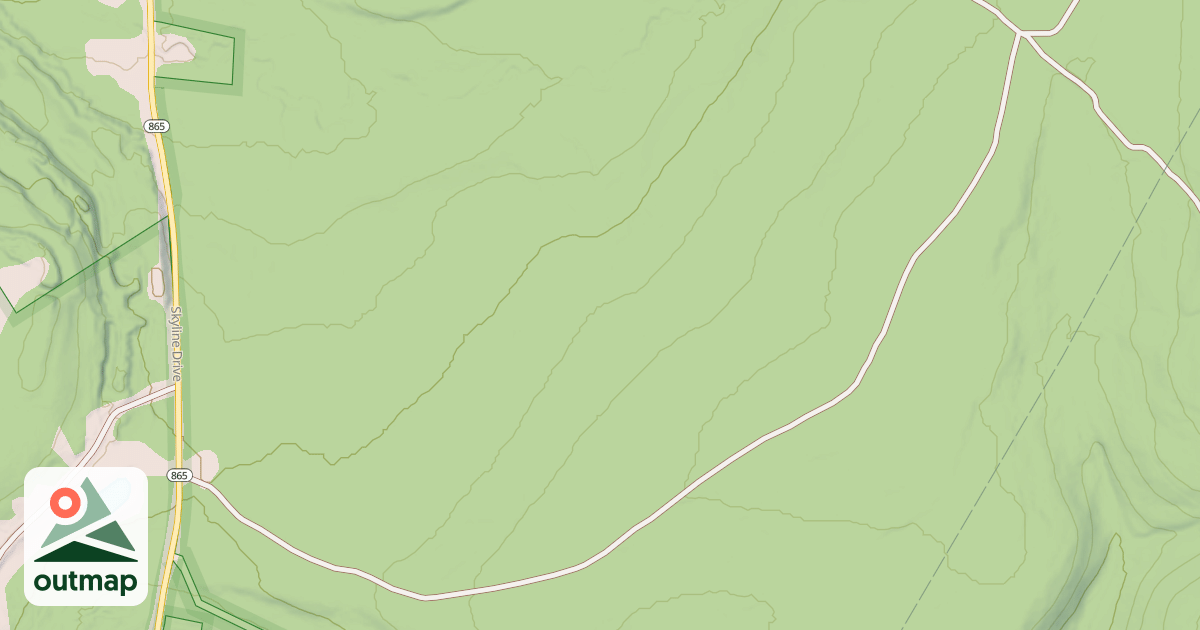 Map of Multi SGL snowmobile route