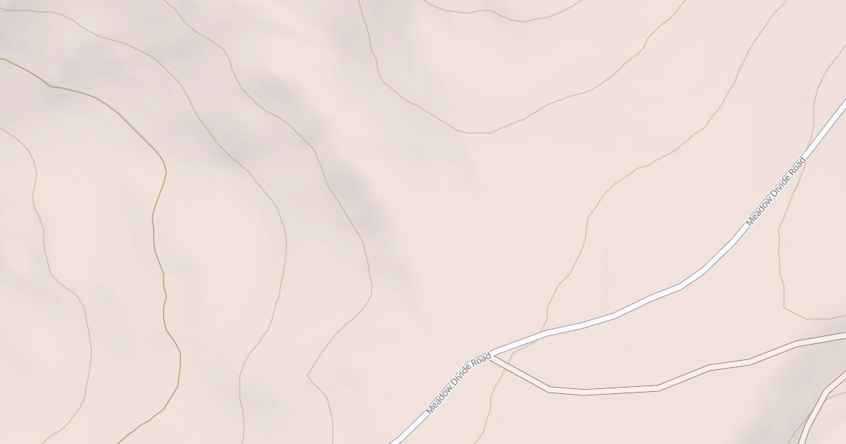 Map preview of MEADOW DIVIDE SPUR
