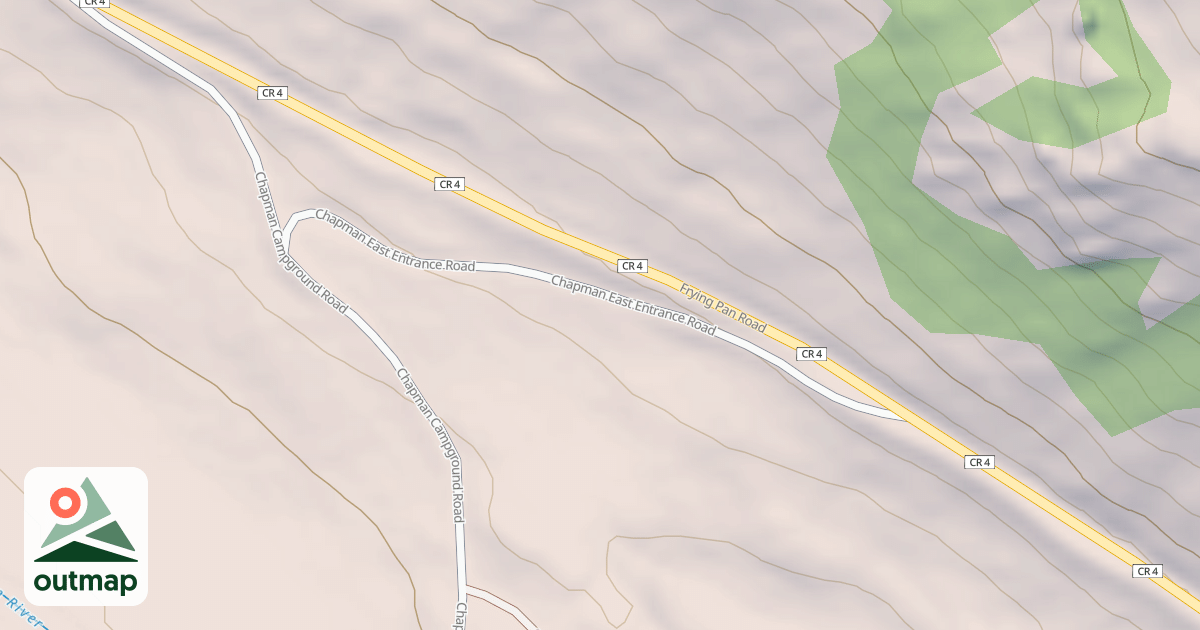 Map of CHAPMAN EAST ENTRANCE
