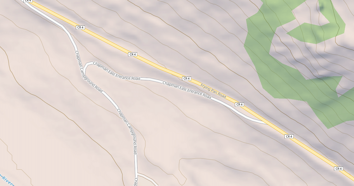 Map preview of CHAPMAN EAST ENTRANCE