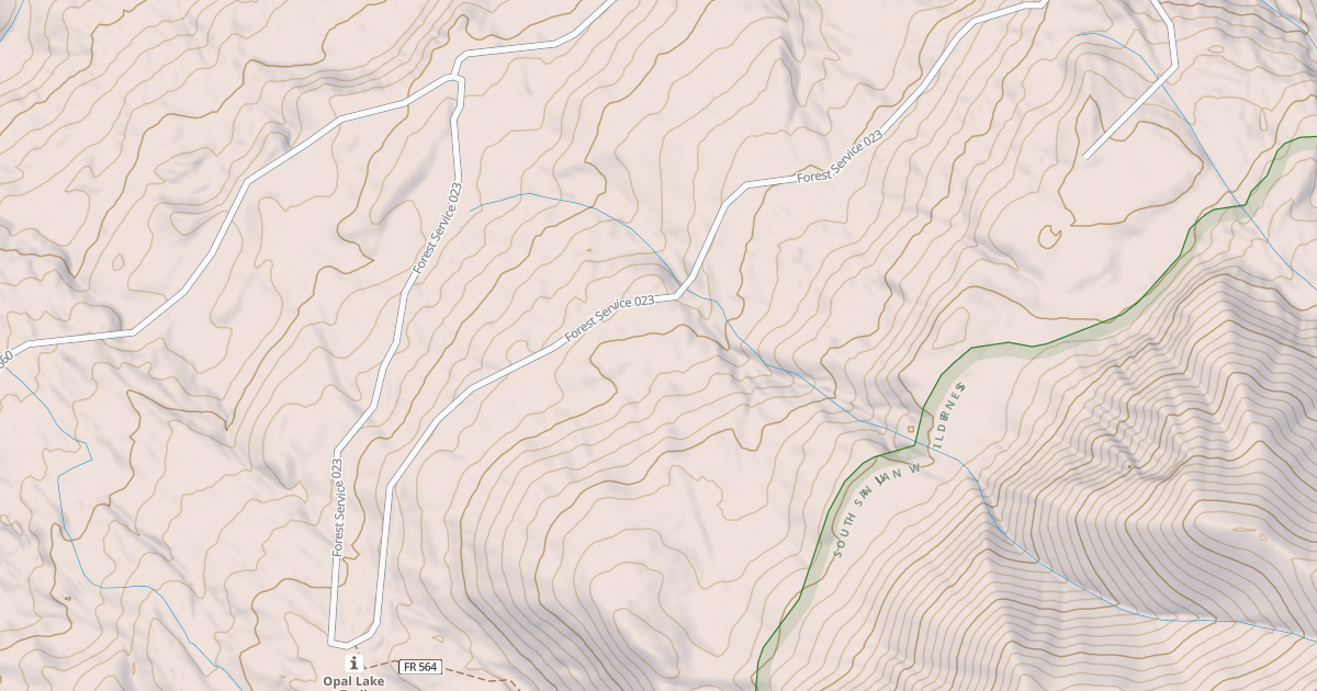 Map preview of OPAL LAKE