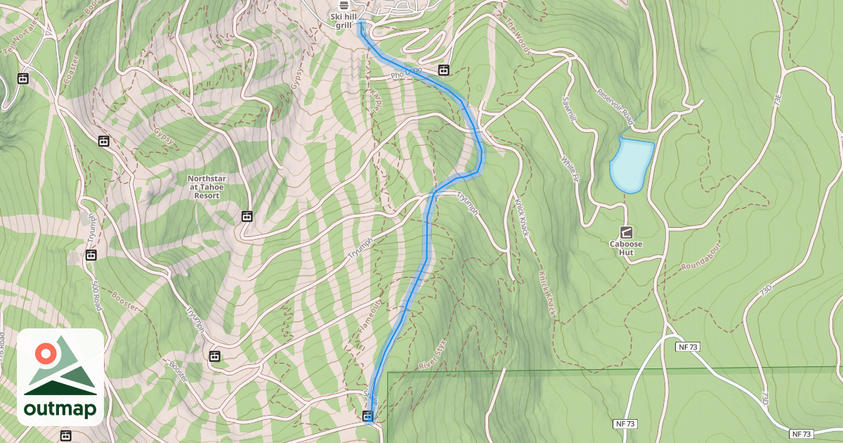 Map of Logger's Loop