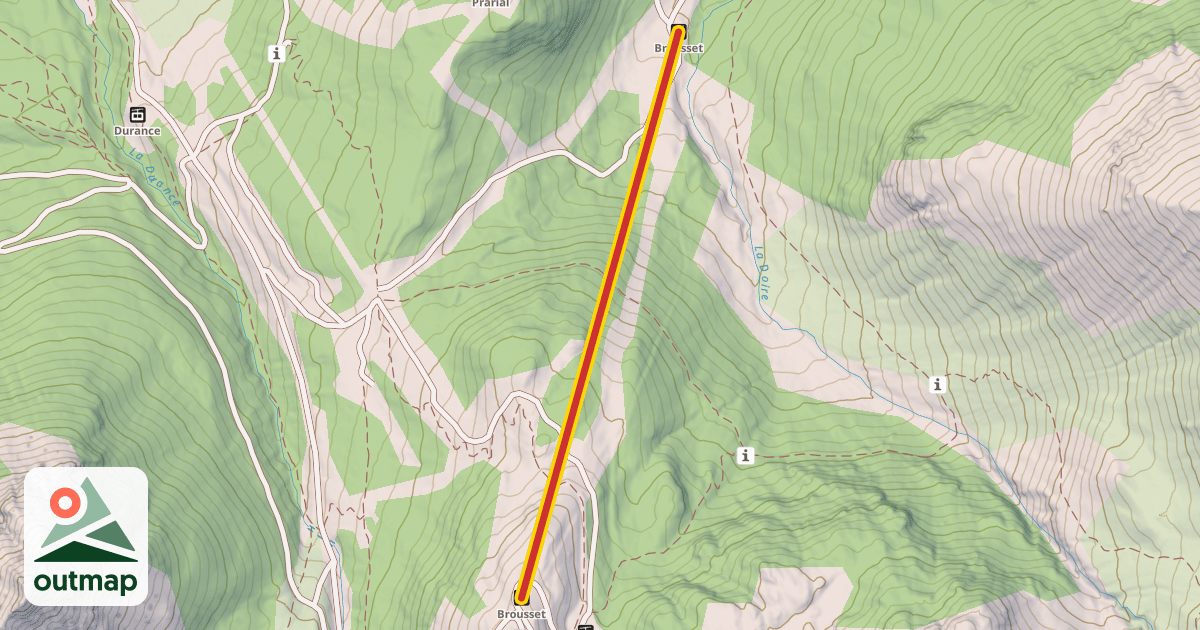 Map of Brousset
