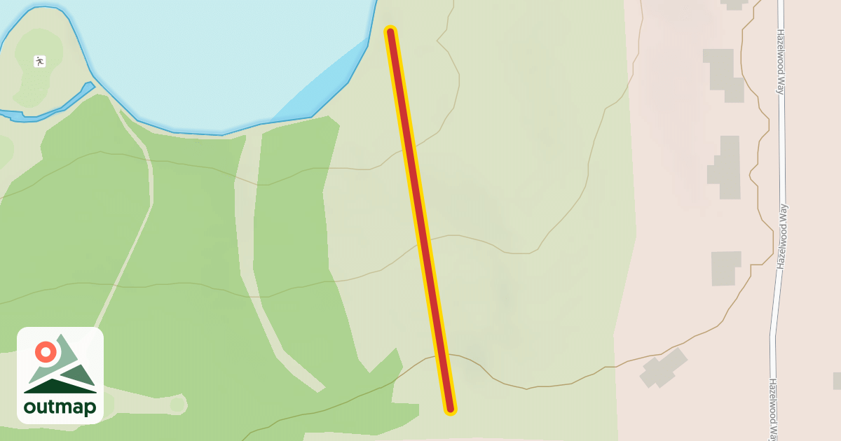 Map of Rope Tow