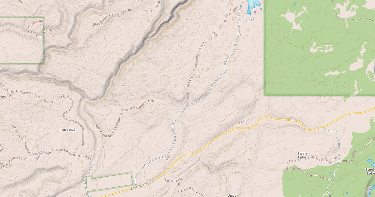 Map preview of HORSESHOE LAKE